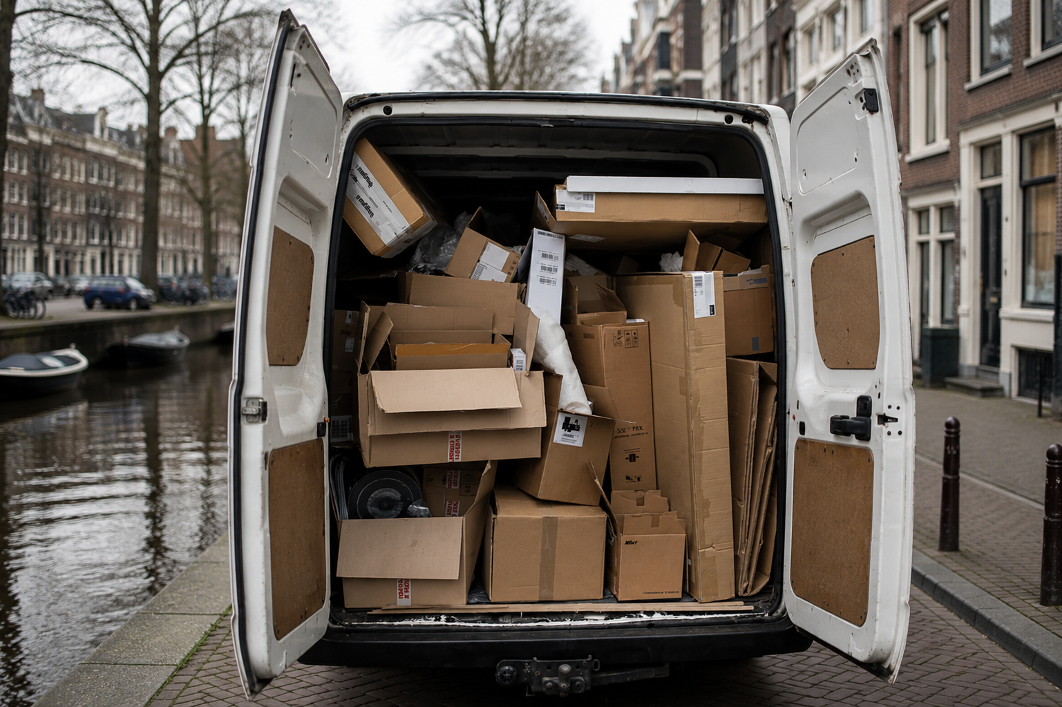 Zakelijke afvalophaaldienst in Amsterdam